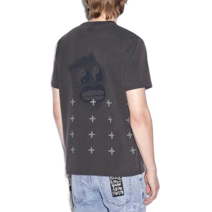 Ksubi Portal Kash SS Tee (Faded Black) MPS24TE014 - Image 2