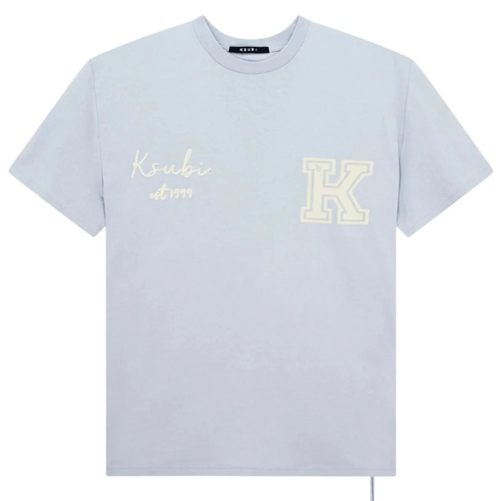 Ksubi Salud Biggie SS Tee (Blue Mist) MPF25TE018