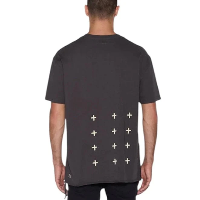 Ksubi Salud Biggie SS Tee (Faded Black) MPF25TE017 - Image 2