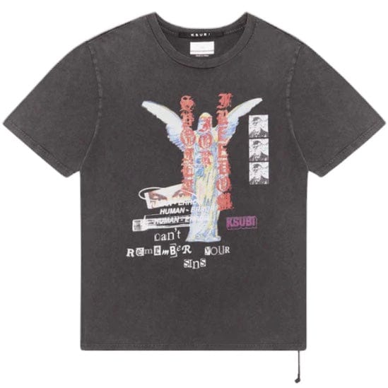 Ksubi Sinners Kash SS Tee (Acid Black) MPF24TE001 - Image 4