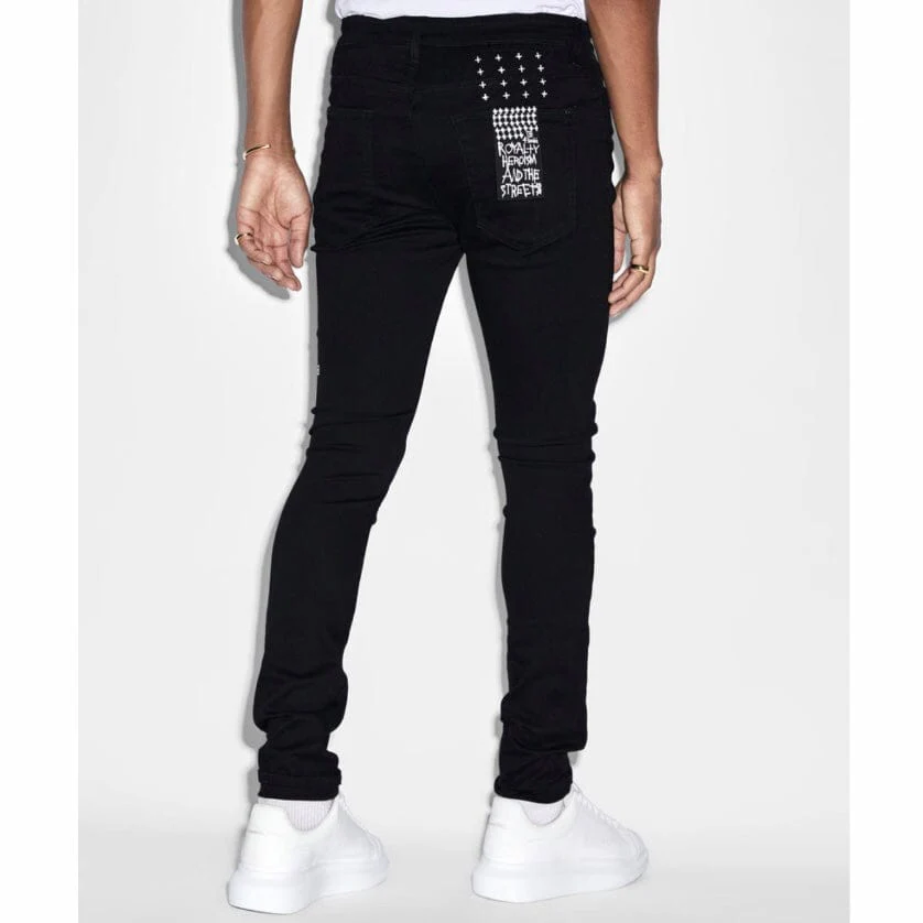 Ksubi Van Winkle Black Rebel Jean (Black Rebel) 1000055924 - Image 4