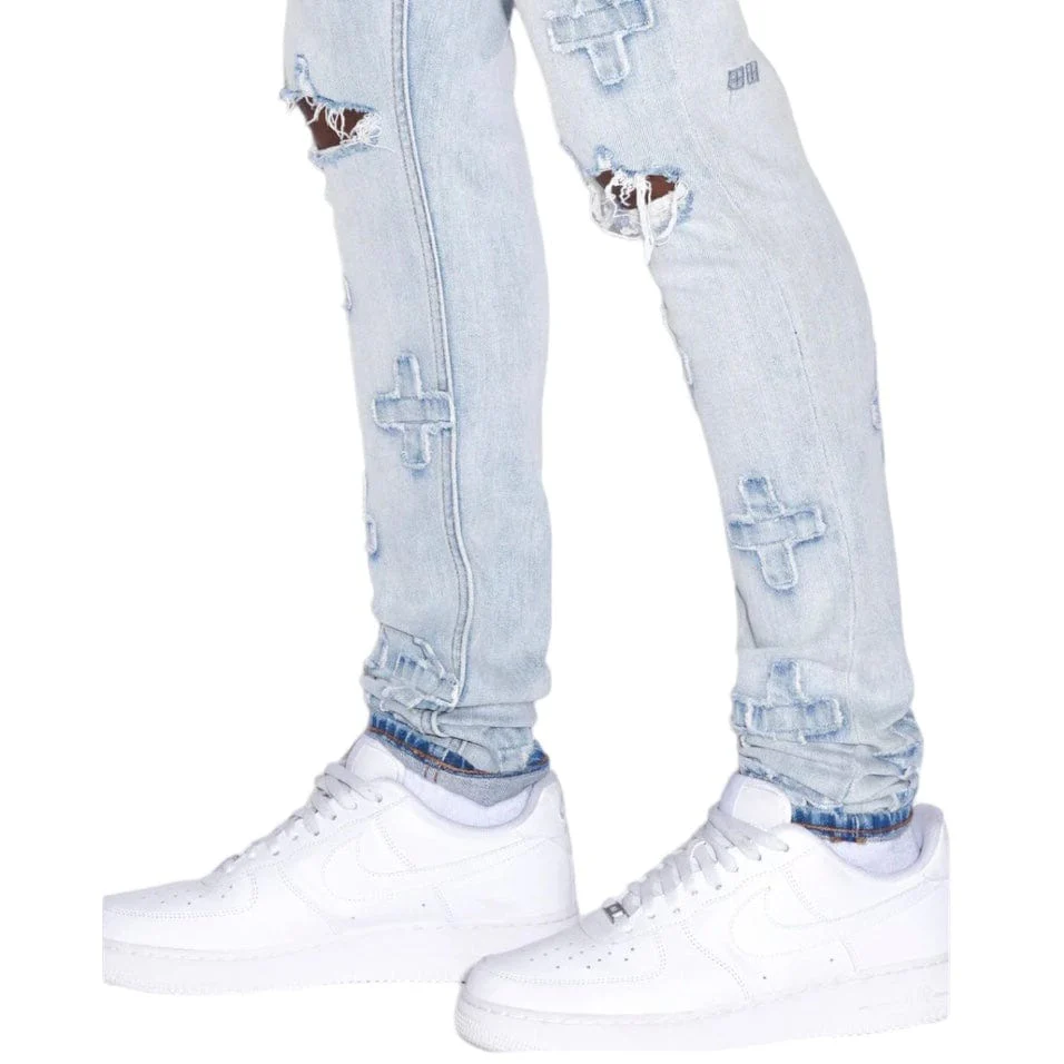 Ksubi Van Winkle Kraftwerk Denim Jean (Indigo Stone Wash) MFA23DJ024 - Image 4