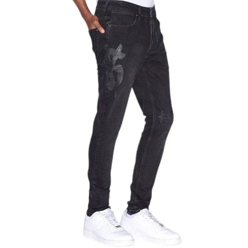 Ksubi Van Winkle Lock Up Denim (Black) MPS24DJ002 - Image 2