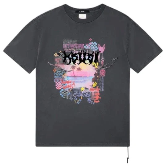 Ksubi Vandals Biggie SS Tee (Faded Black) MFA24TE009 - Image 6