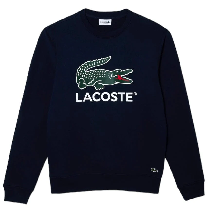 Lacoste Classic Fit Fleece Sweatshirt (Navy Blue) SH1281-51