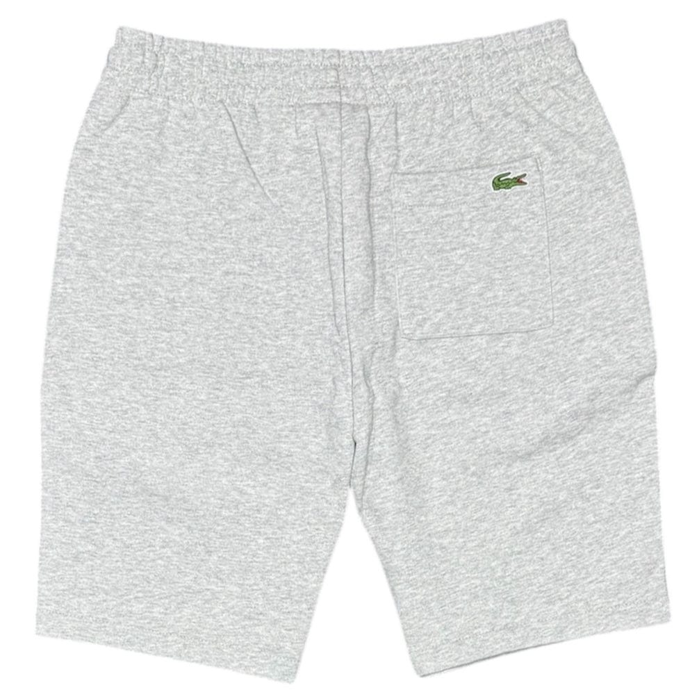 Lacoste Croc Print Fleece Short (Grey Chine) GH0528-51 - Image 2