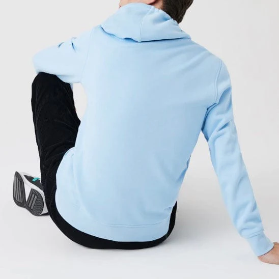 Lacoste Full Zip Hoodie (Blue) SH1557 - Image 5