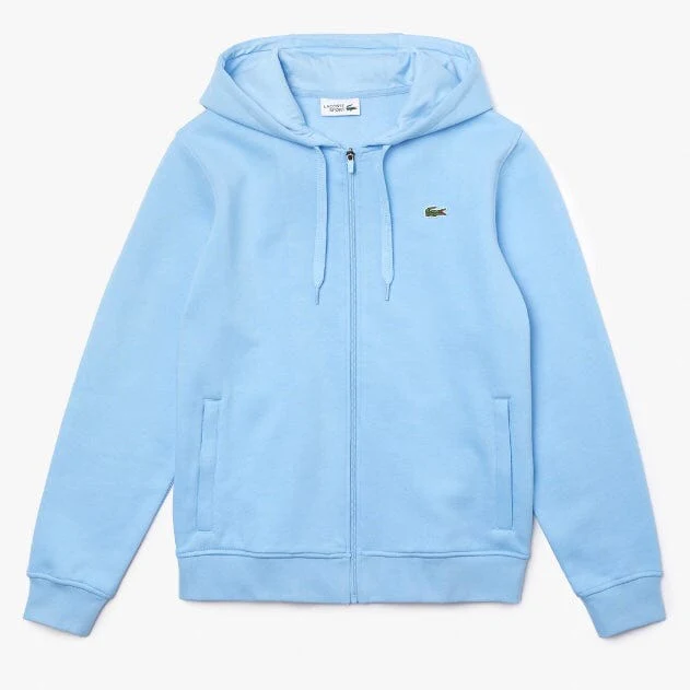 Lacoste Full Zip Hoodie (Blue) SH1557 - Image 7