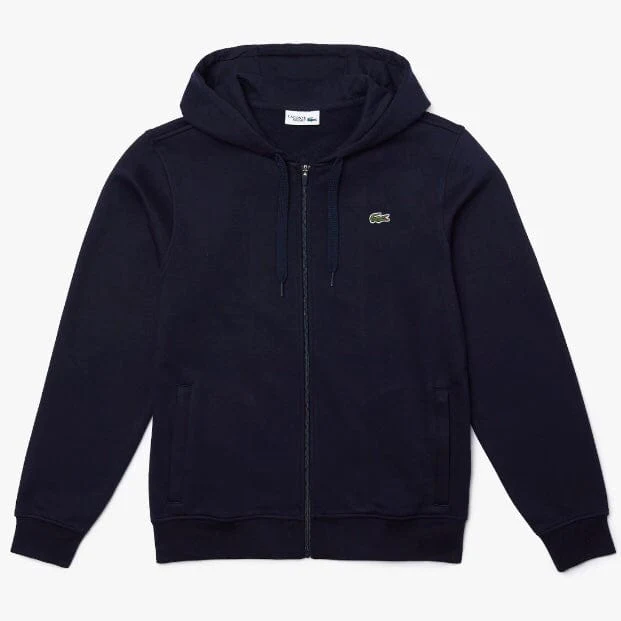 Lacoste Full Zip Hoodie (Navy) SH1551 - Image 7