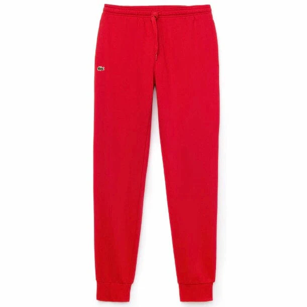 Lacoste Sport Fleece Tennis Sweatpants (Red) XH5528 - Image 4