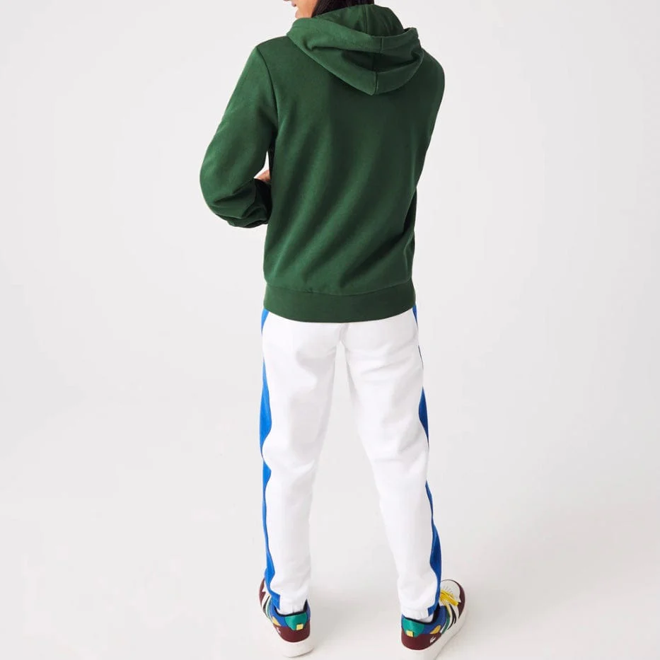 Lacoste Kangaroo Pocket Color-Blocked Hoodie (Green) SH9626-51 - Image 4