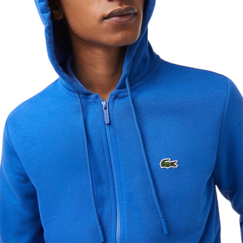 Lacoste Kangaroo Pocket Color-Blocked Hoodie (Kingdom Blue) SH9626-51 - Image 4
