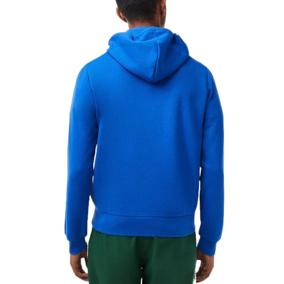 Lacoste Kangaroo Pocket Color-Blocked Hoodie (Kingdom Blue) SH9626-51 - Image 6
