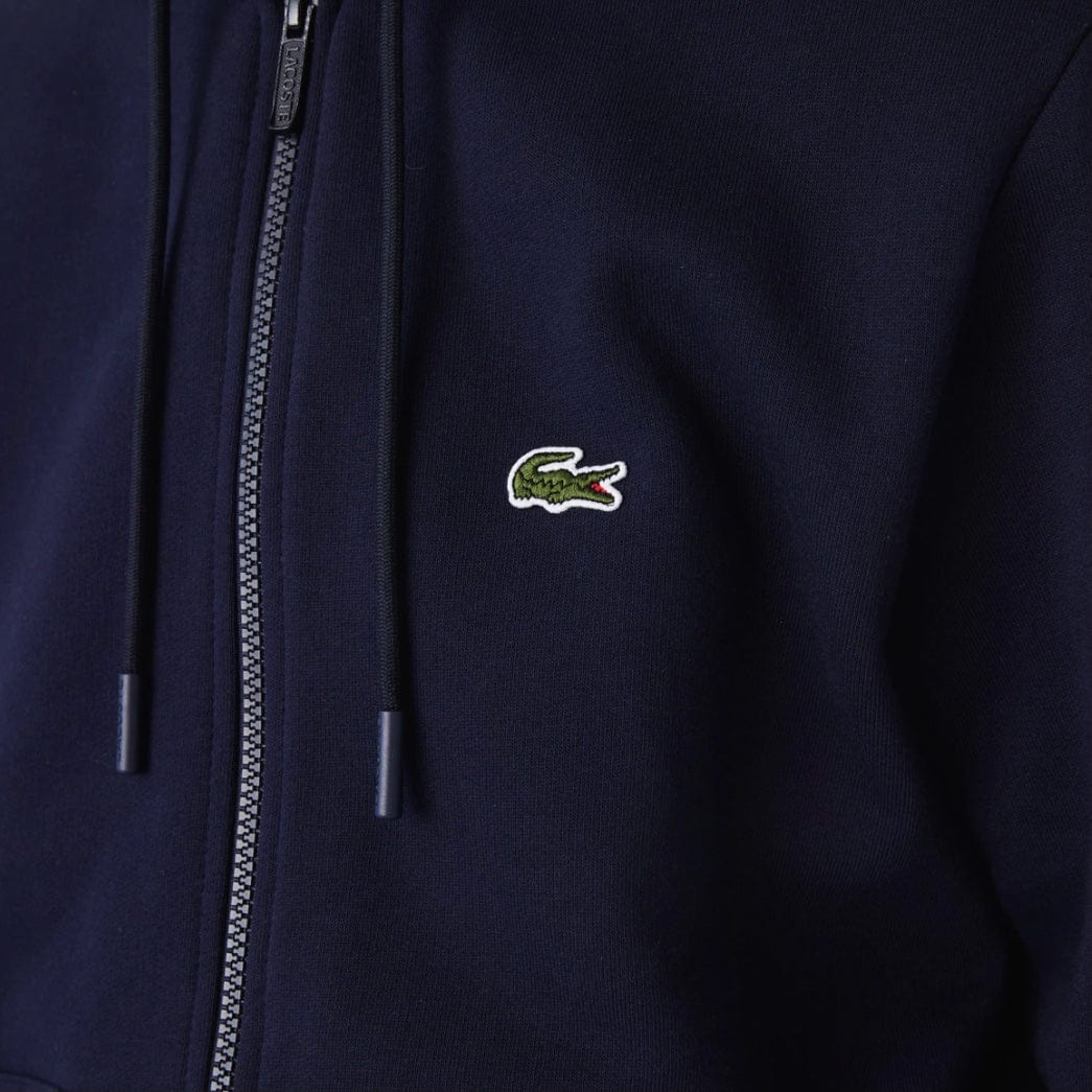 Lacoste Kangaroo Pocket Color-Blocked Hoodie (Navy) SH9626-51 - Image 6