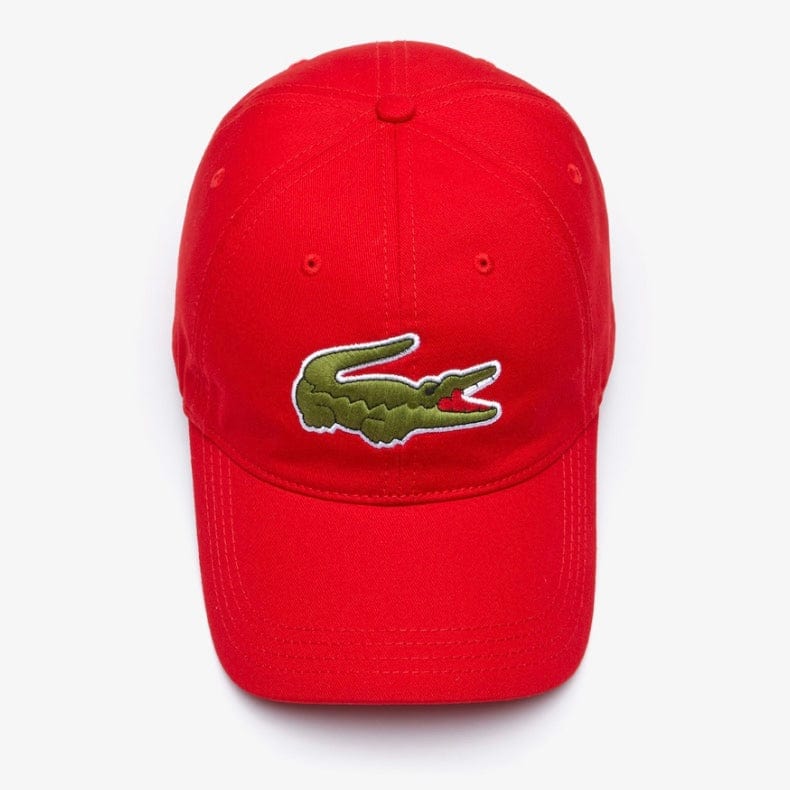 Lacoste Men's Oversized-Croc Cap Red RK4711 - Image 3
