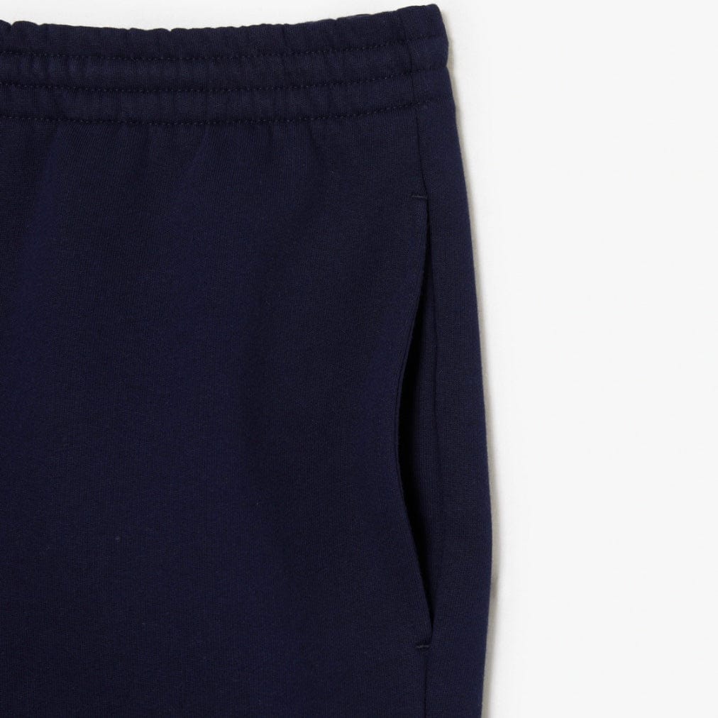 Lacoste Organic Brushed Cotton Fleece Shorts (Navy) GH9627-51 - Image 3
