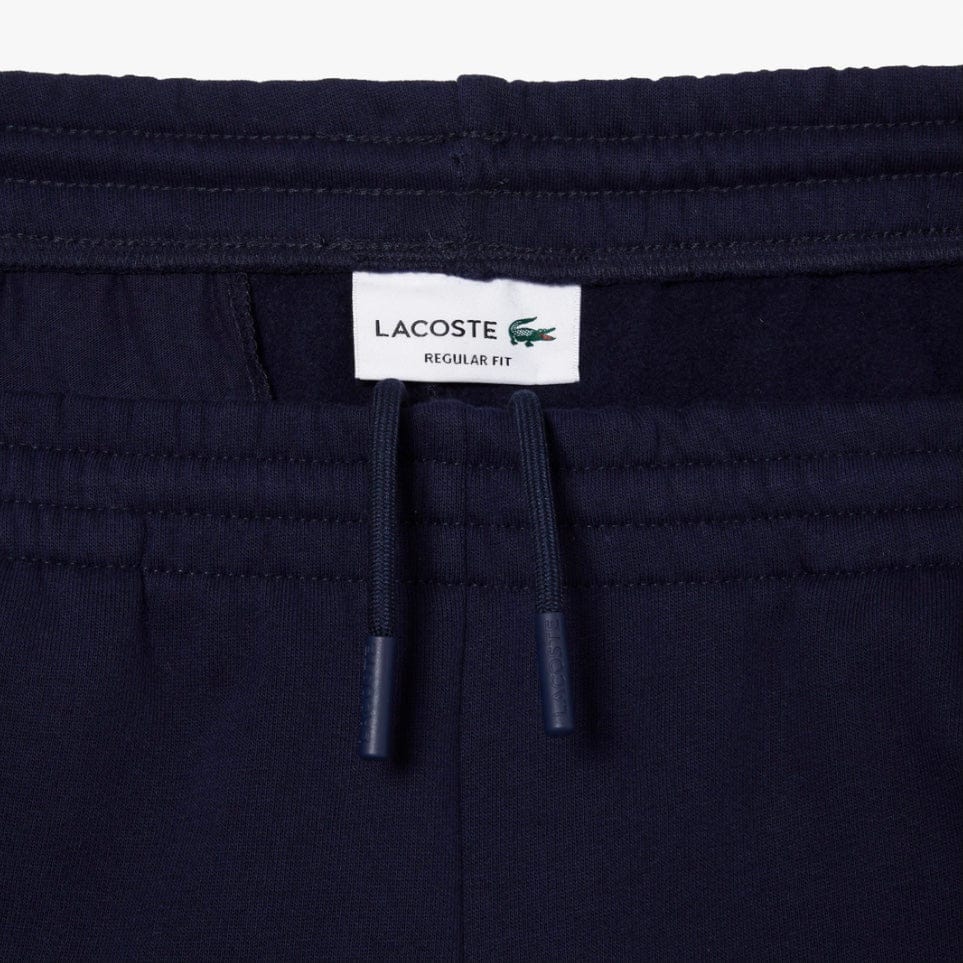 Lacoste Organic Brushed Cotton Fleece Shorts (Navy) GH9627-51 - Image 4