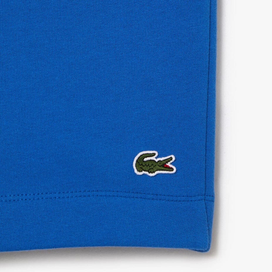 Lacoste Organic Brushed Cotton Fleece Shorts (Royal Blue) GH9627-51 - Image 2