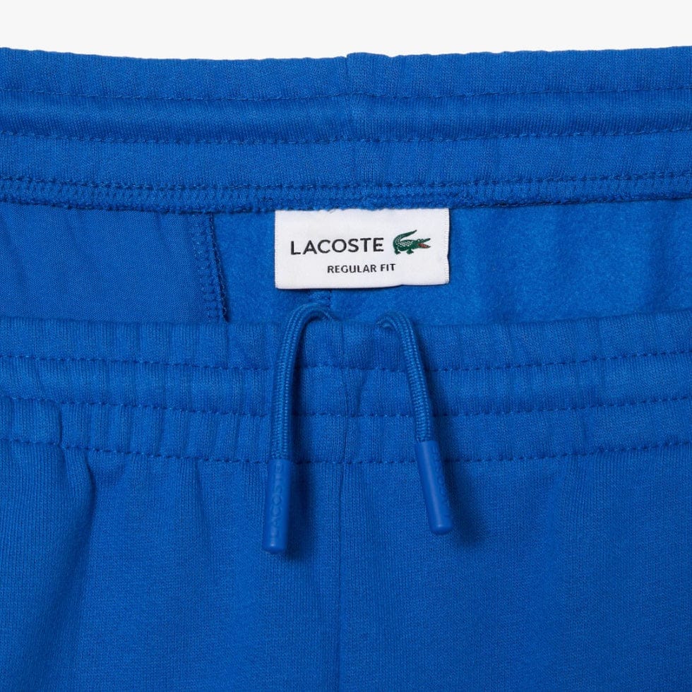 Lacoste Organic Brushed Cotton Fleece Shorts (Royal Blue) GH9627-51 - Image 3