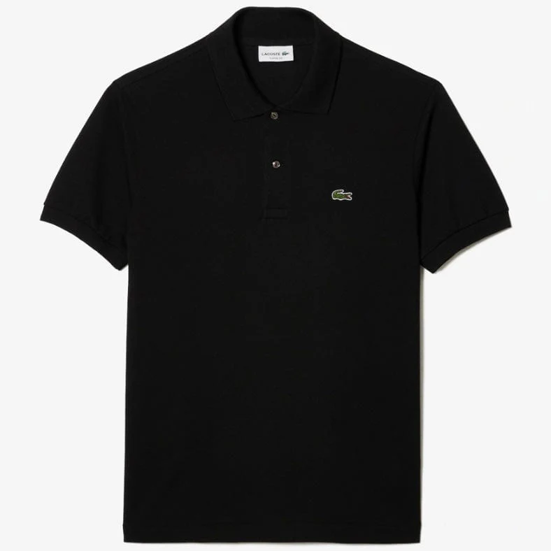 Lacoste Original Petit Pique Cotton Polo (Black) L1212-51 - Image 5