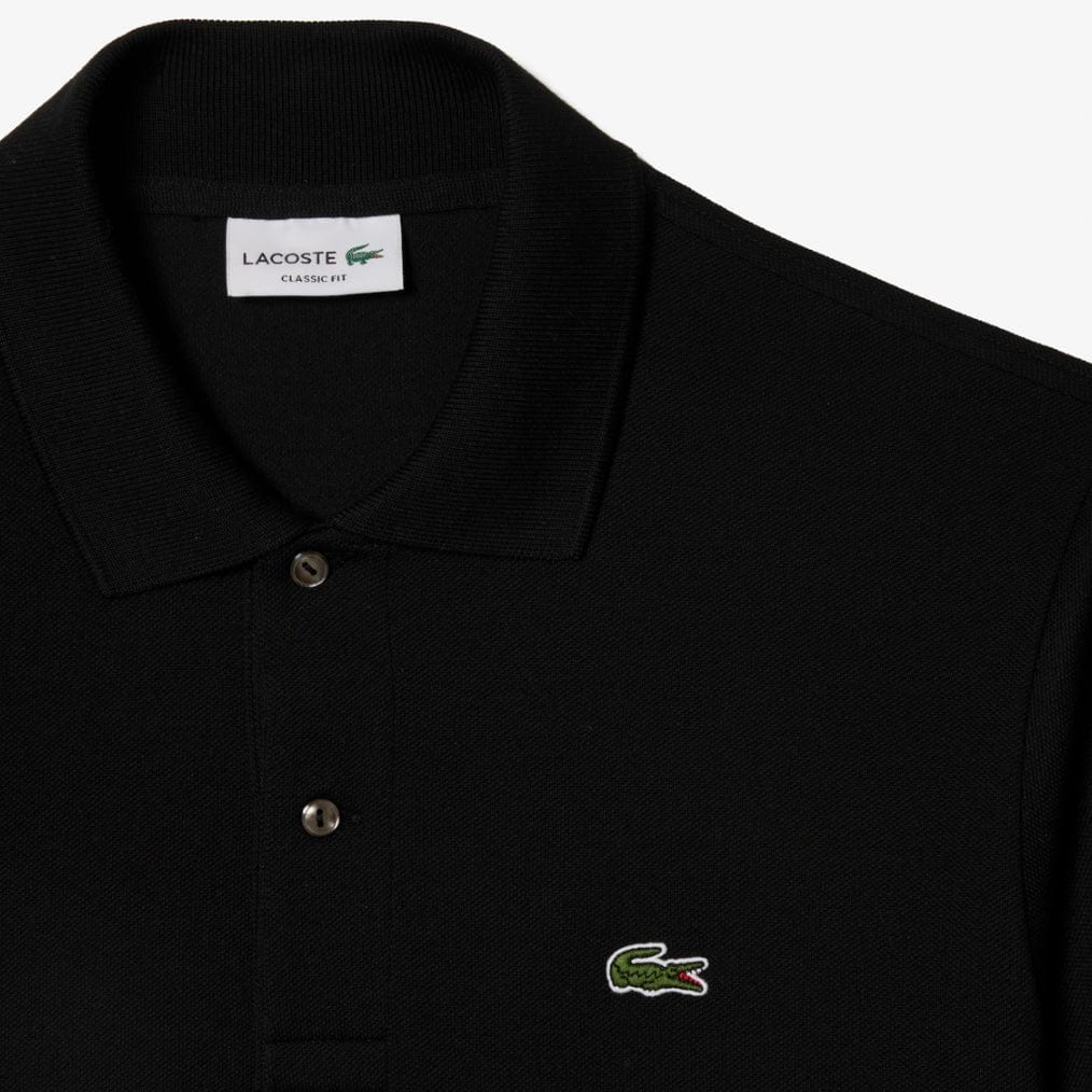 Lacoste Original Petit Pique Cotton Polo (Black) L1212-51 - Image 6