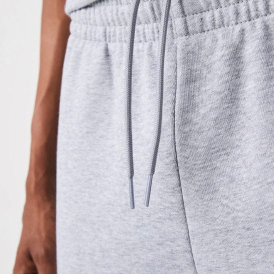 Lacoste Signature Striped Colorblock Fleece Jogging Pants (Grey/Black) XH7066 - Image 3