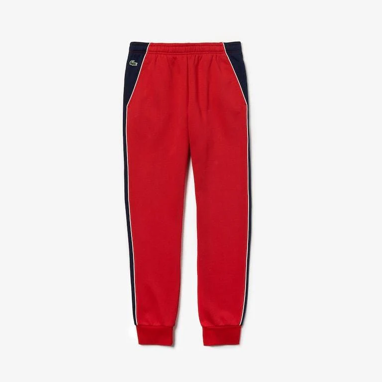 Lacoste Sport Fleece Sweatpant (Red/Navy) - XH9133