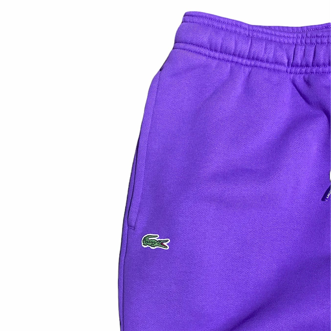 Lacoste Sport Fleece Tennis Sweatpants (Purple) XH5528 - Image 2