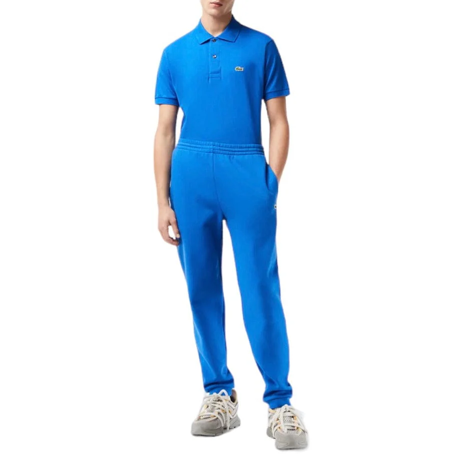 Lacoste Tapered Fit Fleece Trackpants (Kingdom Blue) XH2529-51 - Image 5