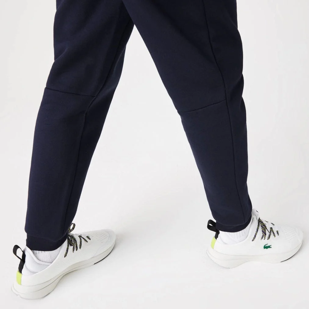 Lacoste Tapered Fit Fleece Trackpants (Navy) XH2529-51 - Image 7