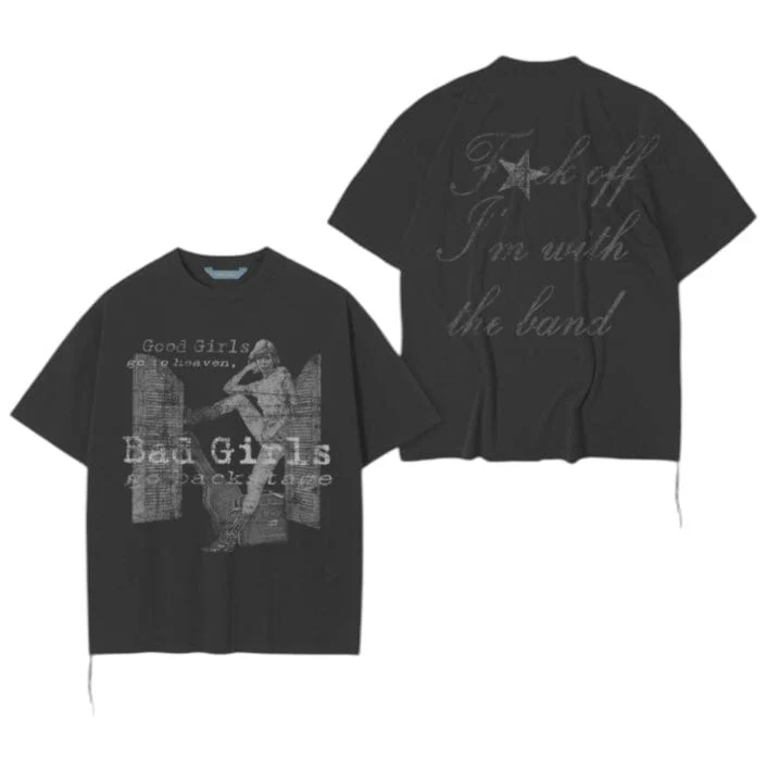 Lifted Anchors Backstage Graphic Tee (Muted Black) LA-SP25-038 - Image 2