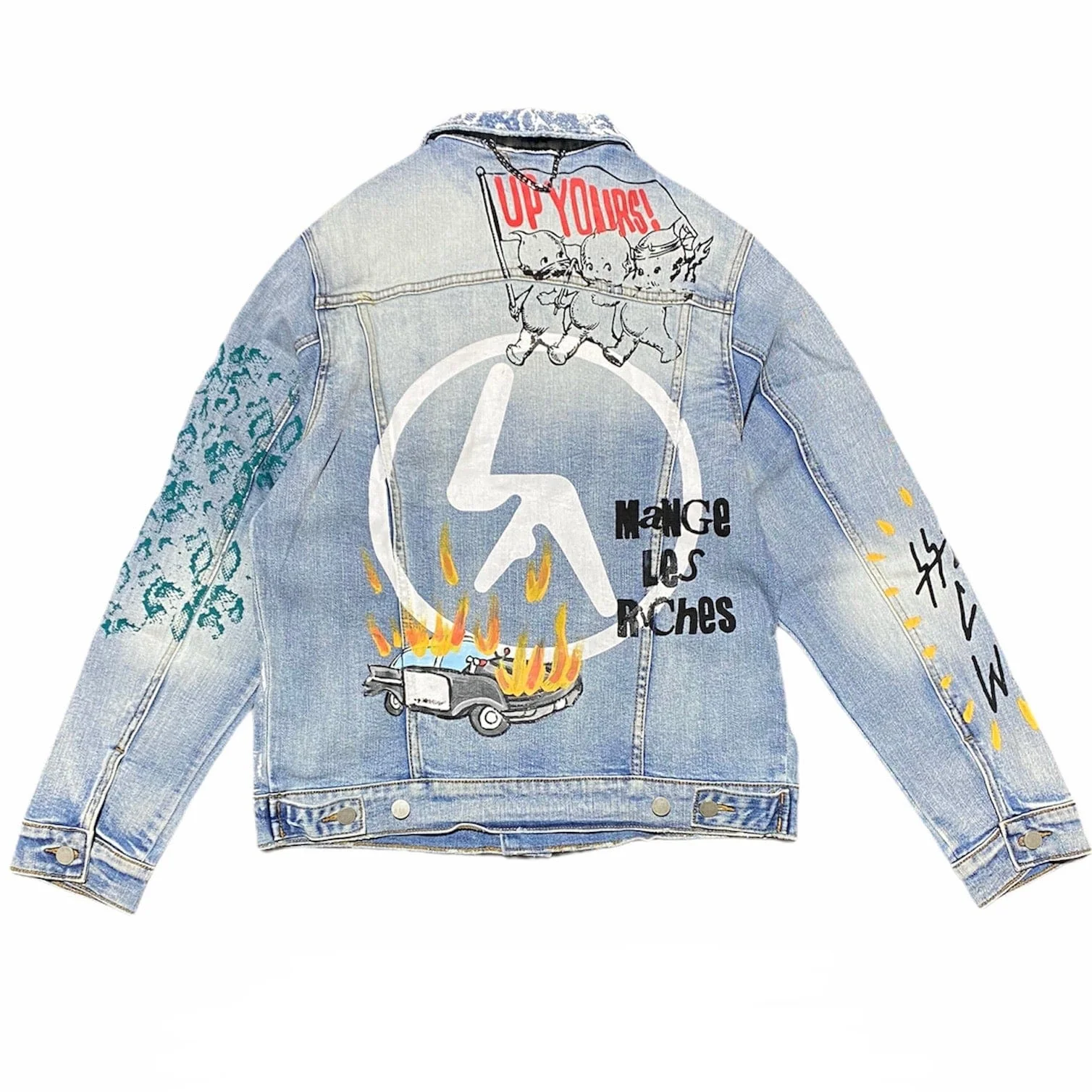 Lifted Anchors City Hall Denim Jacket (Blue) - Image 2