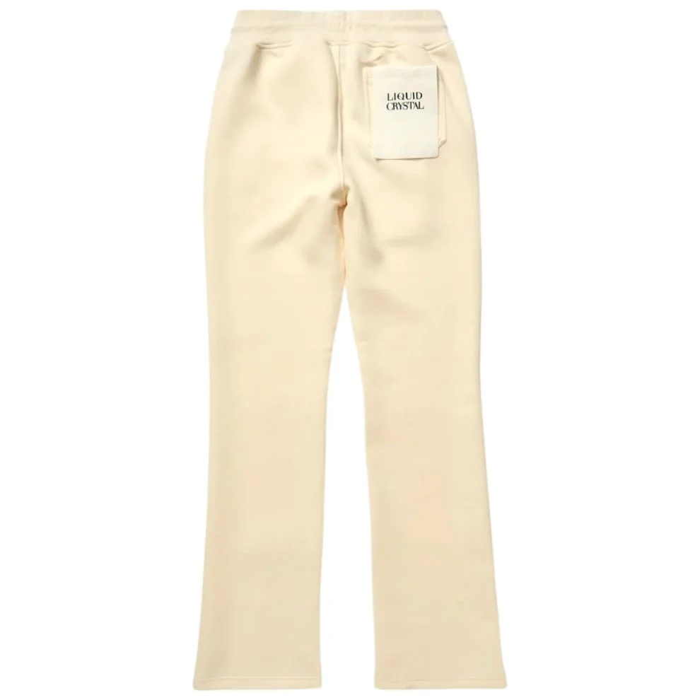 Liquid Crystals Chenille Hoodie & Pants Set (Cream) - Image 5