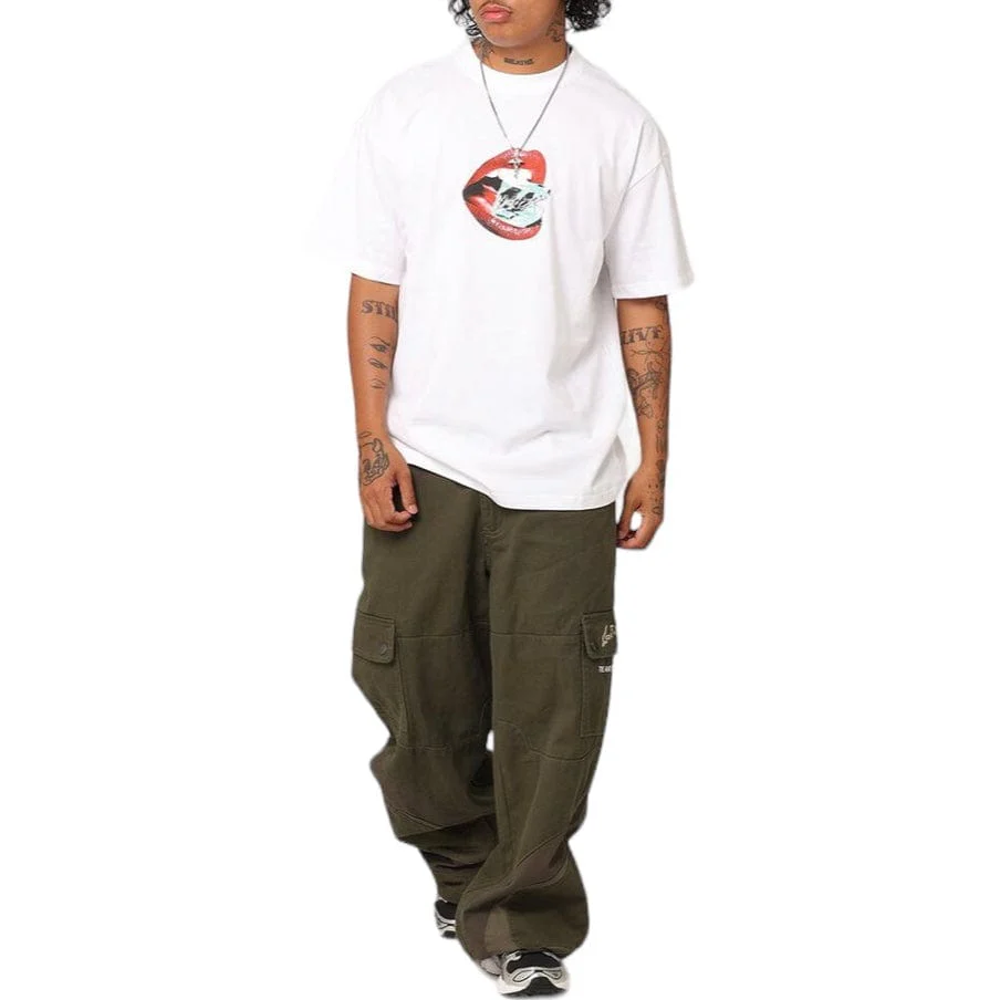Loiter Cold Lips Tee (White) - Image 5