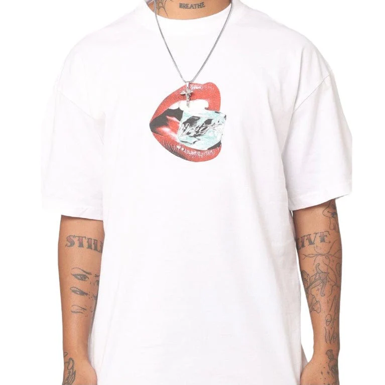 Loiter Cold Lips Tee (White) - Image 7