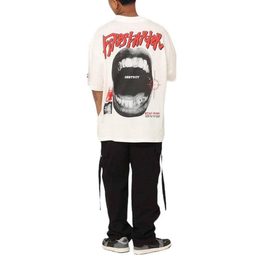 Loiter Firestarter Vintage Tee (Off White) - Image 8