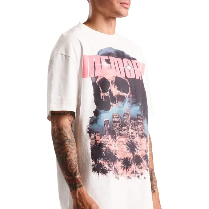 Memory Lane Downtown Reaper Tee (White) ML-SP2-26-049 - Image 6