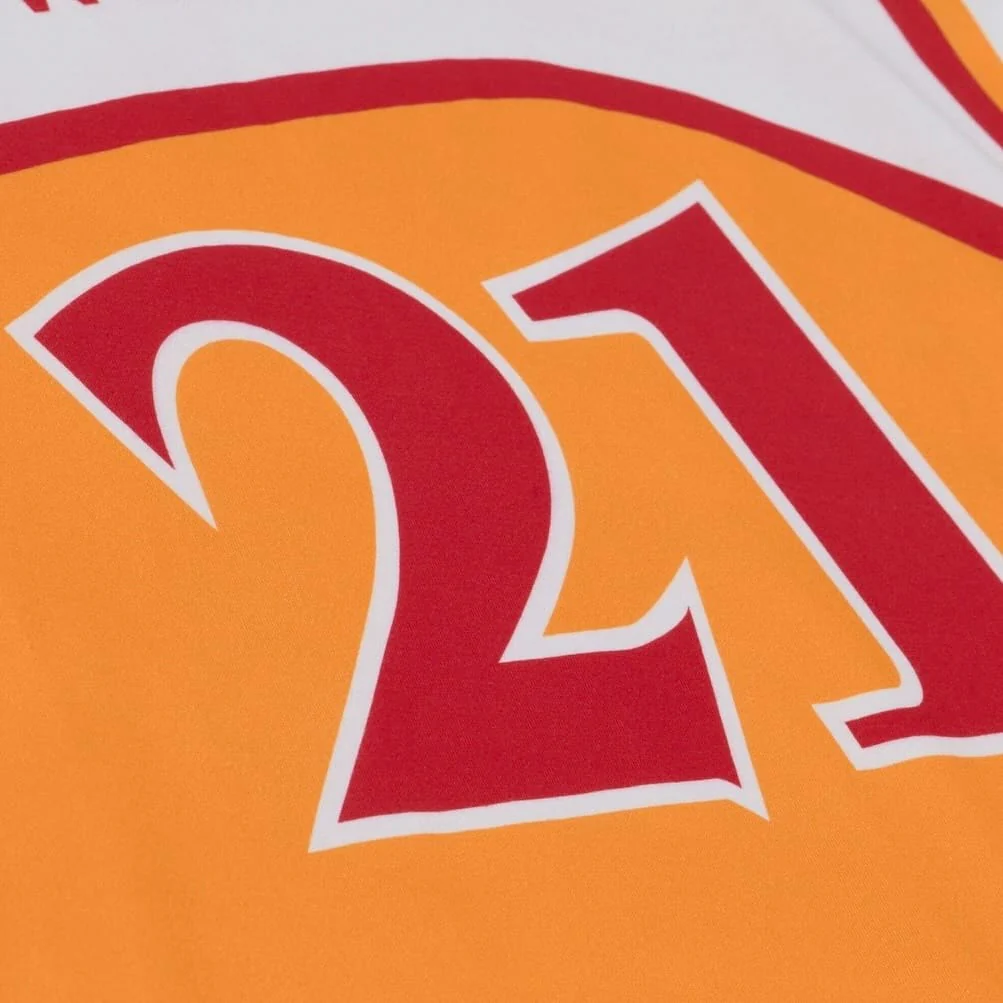 Mitchell & Ness Atlanta Hawks 1986-87 Best In Class Jersey Tee (Gold) - Image 3
