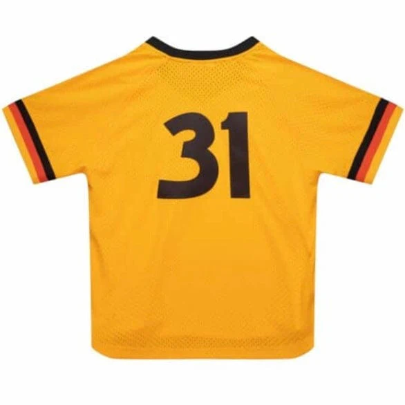 Mitchell & Ness Dave Winfield MLB San Diego Padres 1980 Jersey (Gold) - Image 2