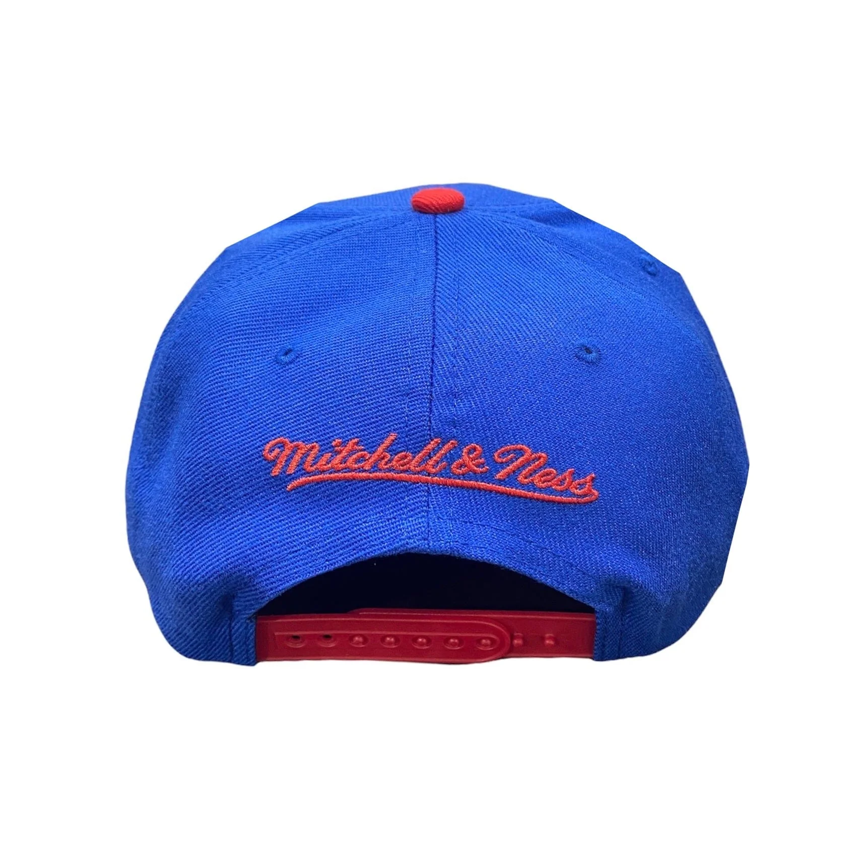 Mitchell & Ness Nba Detroit Pistons Reload 2.0 Snapback (Blue/Red) - Image 2