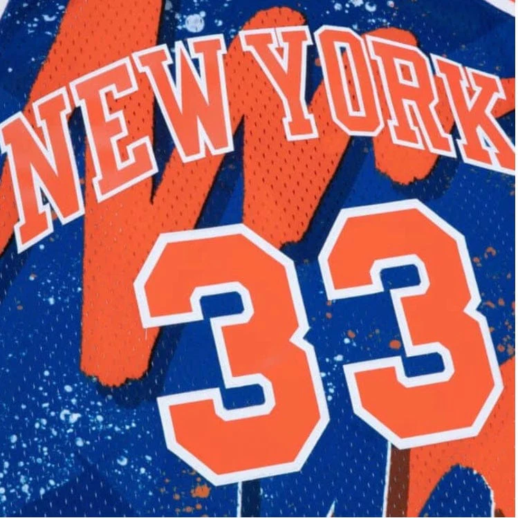 Mitchell & Ness Hyper Hoops Swingman New York Knicks Jersey (Blue) - Image 2