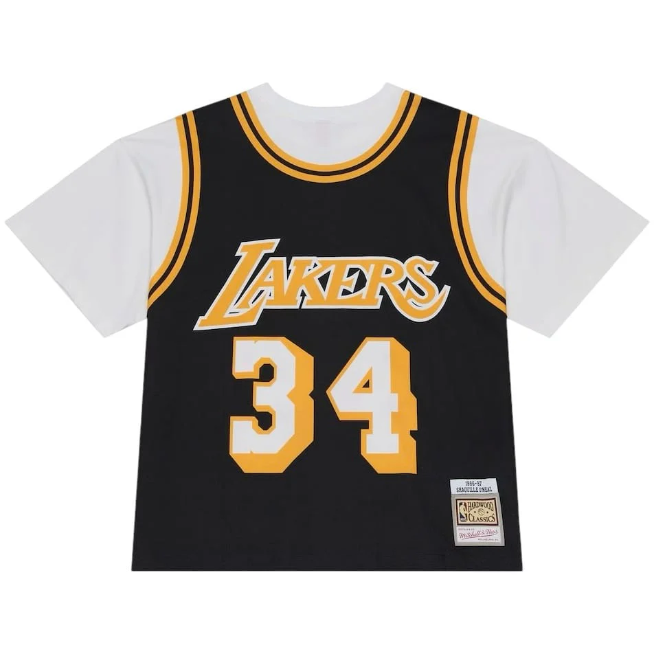 Mitchell & Ness Los Angeles Lakers 1996-97 Best In Class Jersey Tee (Black) - Image 2