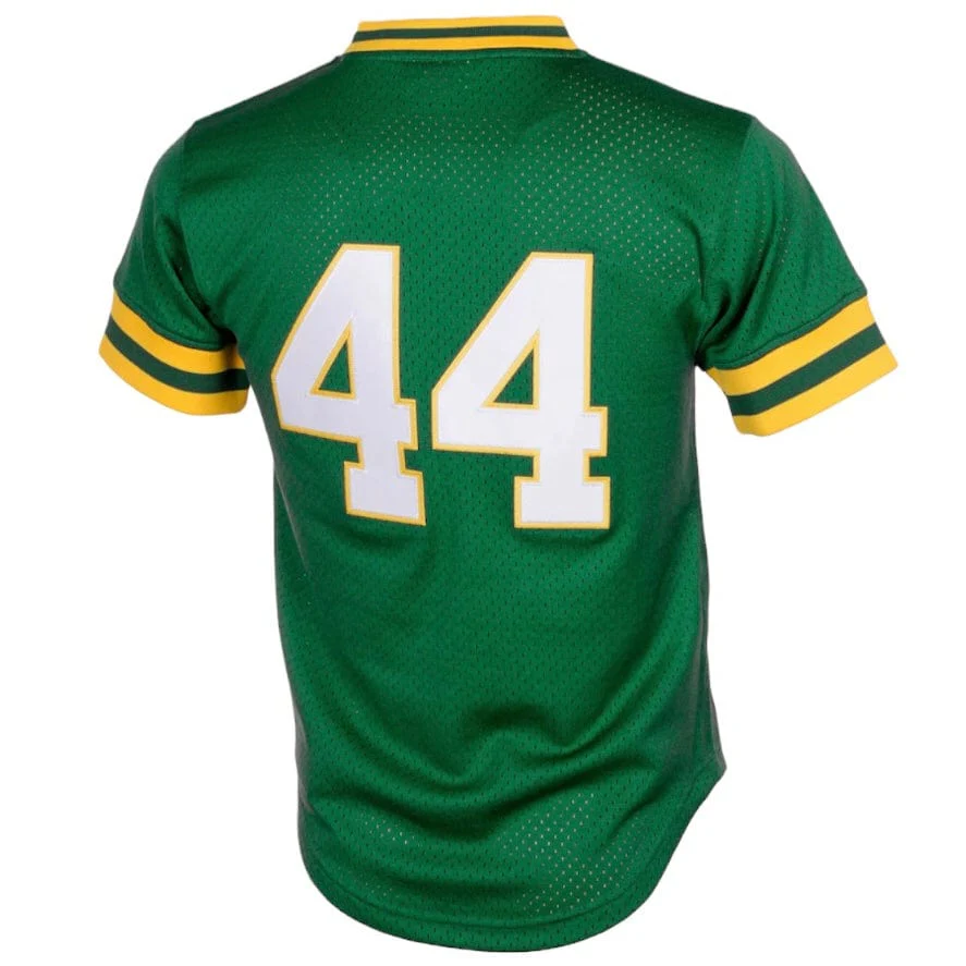 Mitchell & Ness MLB Oakland Athletics Authentic Bp Jersey (Kelly Green) - Image 3