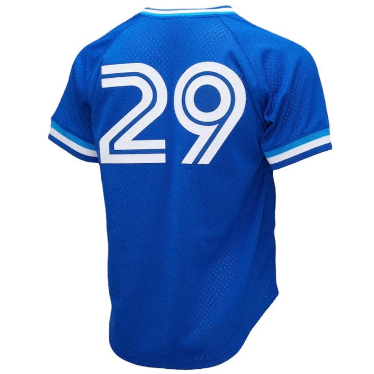 Mitchell & Ness MLB Toronto Blue Jays Authentic BP Jersey (Royal) - Image 3