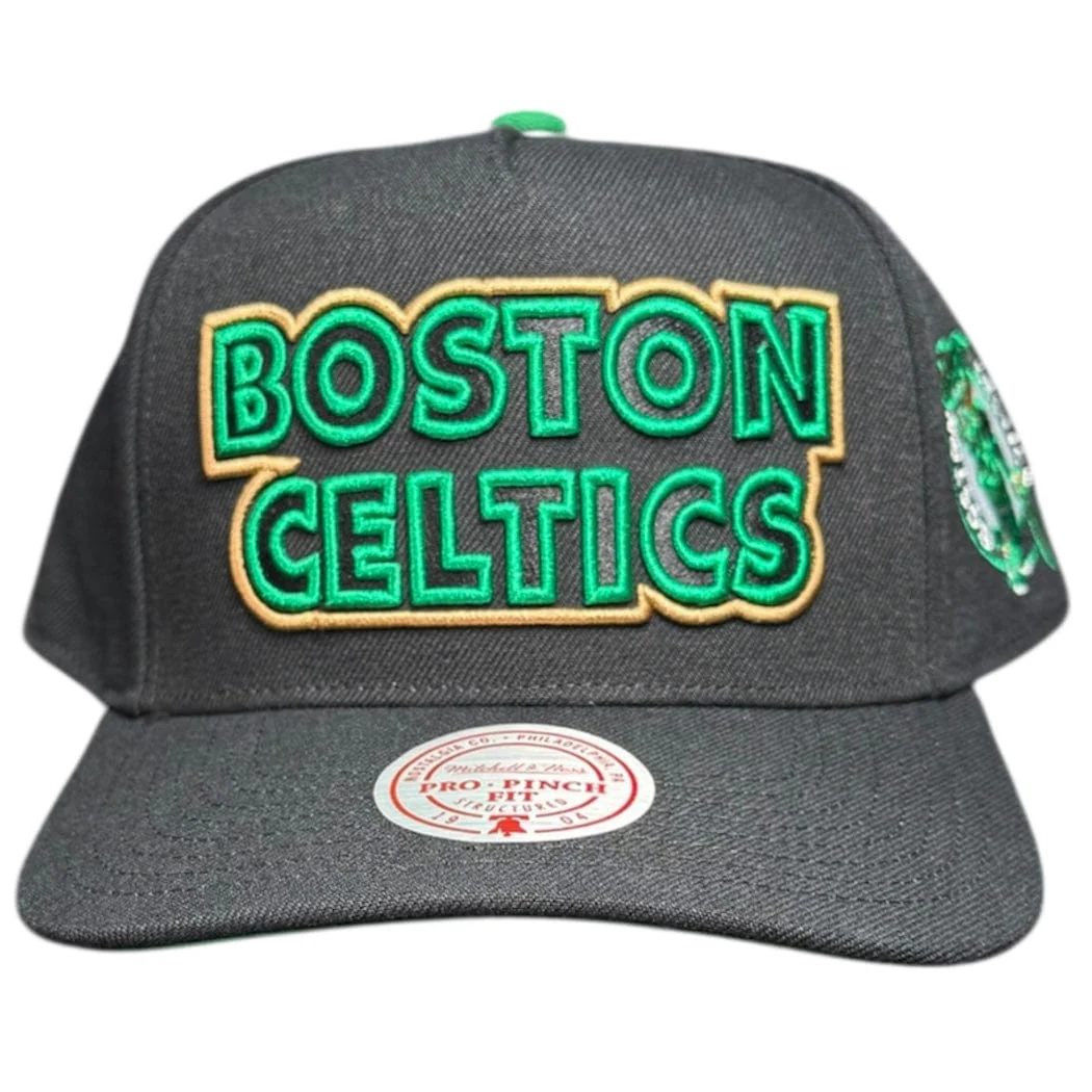 Mitchell & Ness Nba Boston Celtics Class Act Pro Snapback (Black)