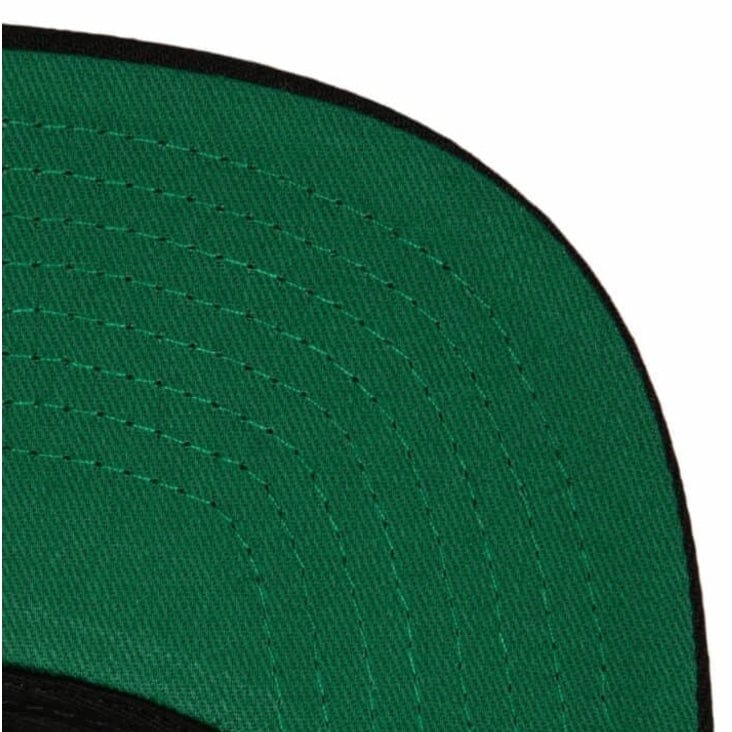 Mitchell & Ness NBA Boston Celtics Double Trouble Snapback (Black) - Image 3