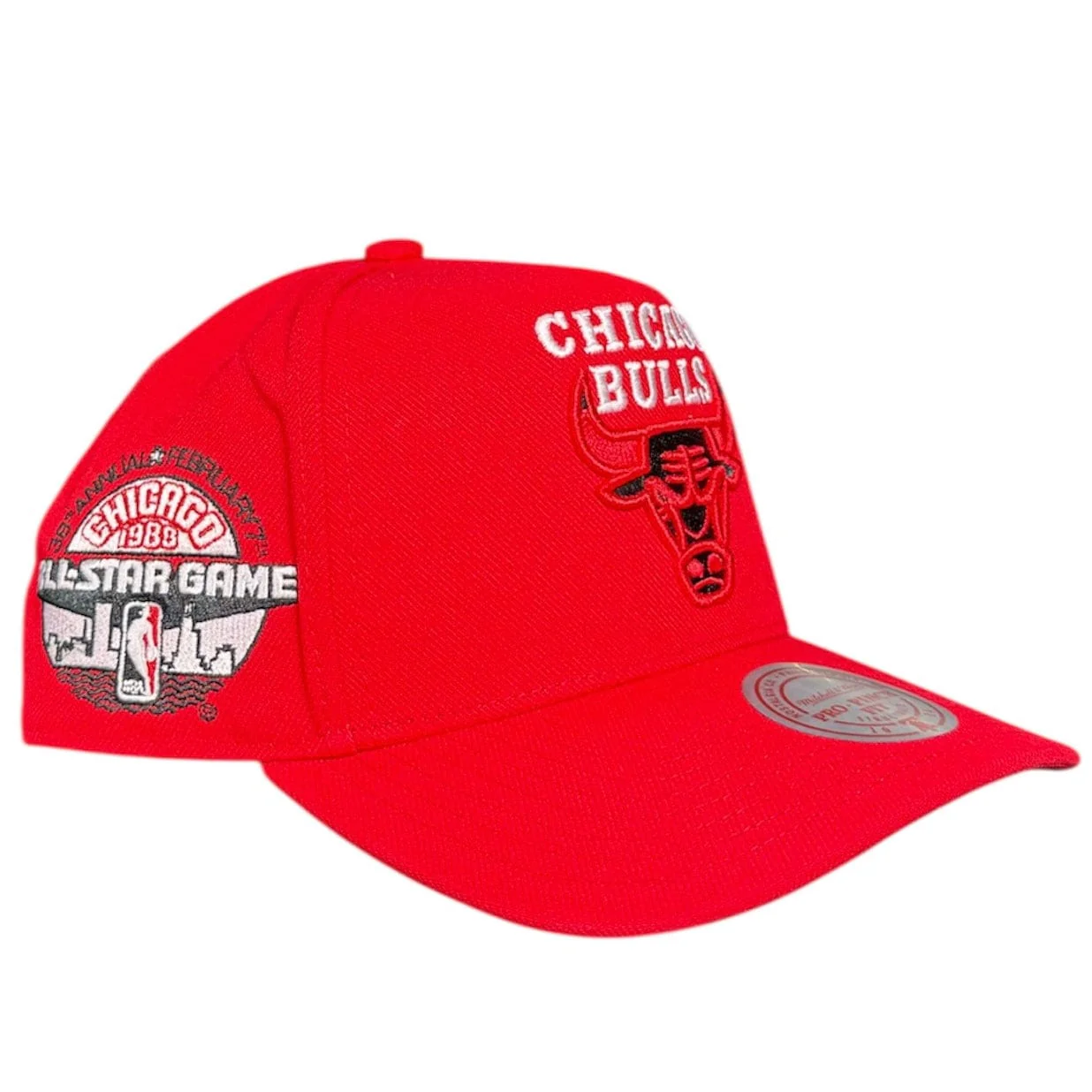 Mitchell & Ness Nba Chicago Bulls Core III Snapback (Red/Red) - Image 2