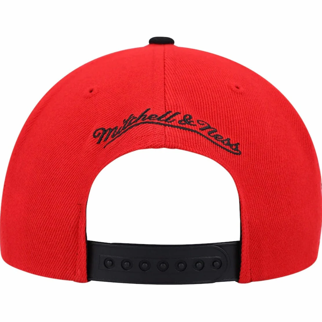 Mitchell & Ness NBA Chicago Bulls Side Core 2.0 Snapback (Red/Black) - Image 4