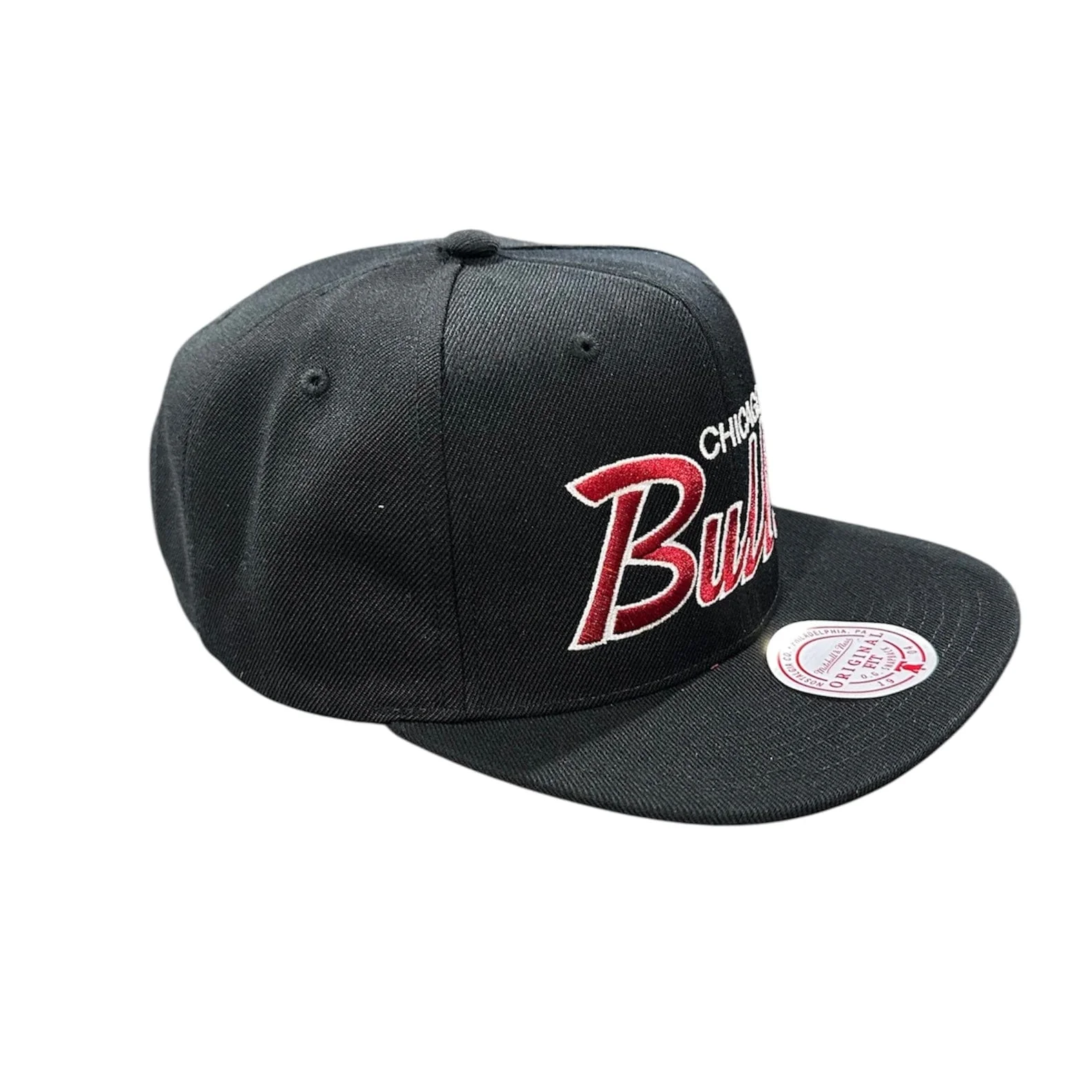 Mitchell & Ness NBA Chicago Bulls Team Script 2.0 Snapback (Black) - Image 3
