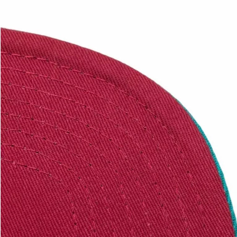 Mitchell & Ness NBA Detroit Pistons Sail 2 Tone Hwc Snapback (Off White/Teal) - Image 4